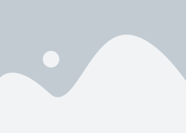 A white wave with a blue dot in the middle of it.